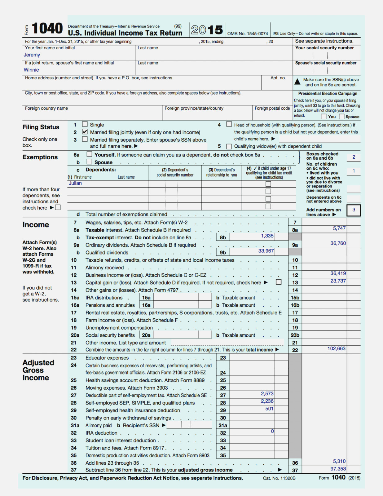 Form 15 Tax Computation Worksheet – Heartimpulsar – The