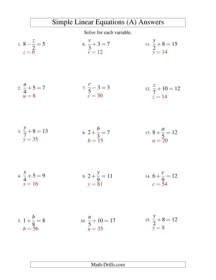 Form Card Match Math Questions Intercept Converting Standard