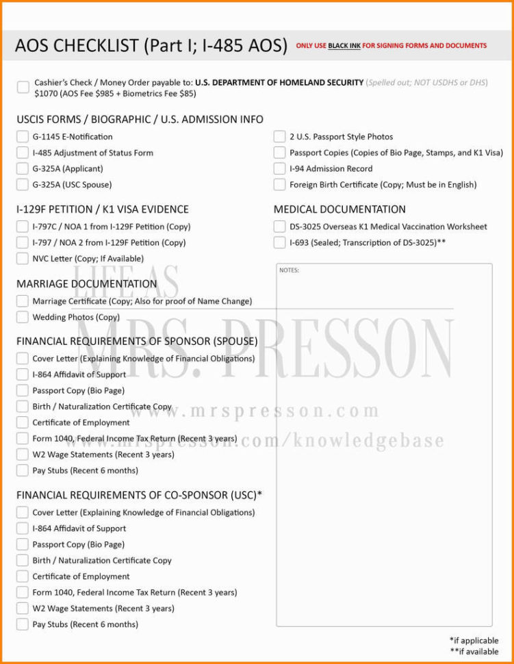 Form I In Spanish Approved Cover Letter Sample I129F