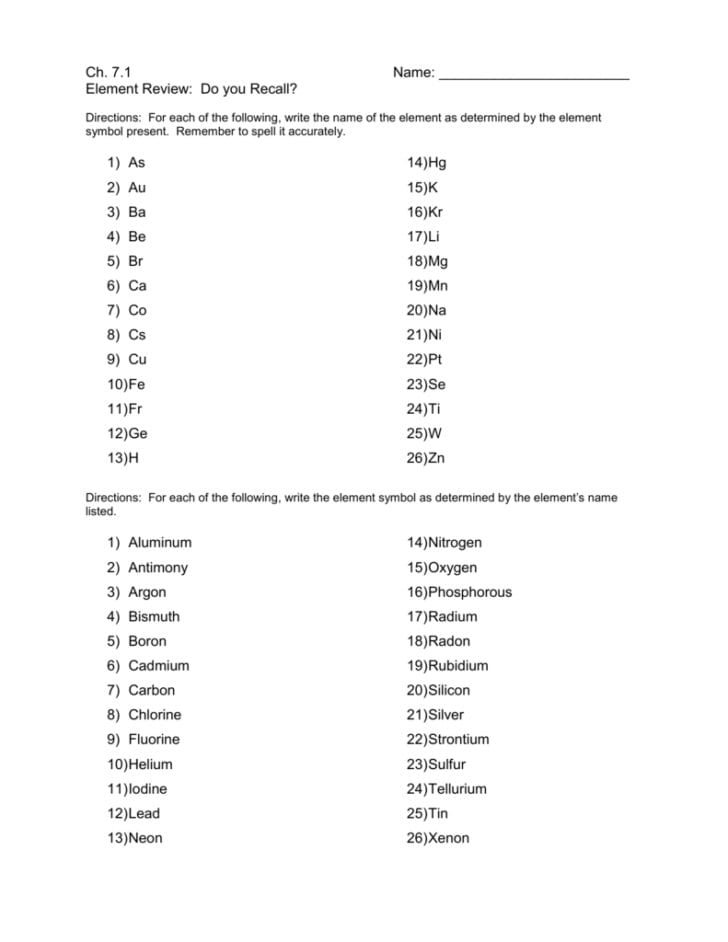 Formula Writing Practice Worksheet — db-excel.com