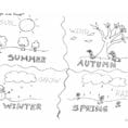 Four Seasons  English Esl Worksheets