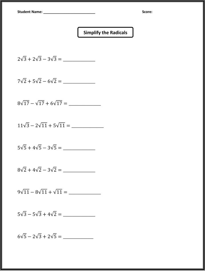 Free 6Th Grade Math Worksheets  Activity Shelter
