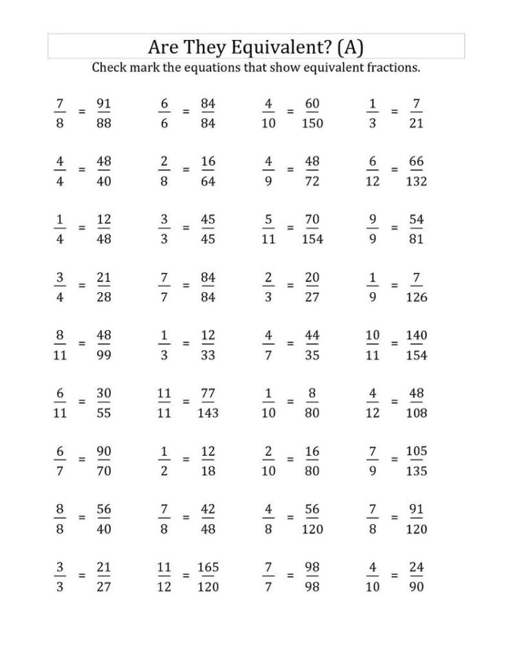 Free 6Th Grade Math Worksheets To Print » Printable Coloring