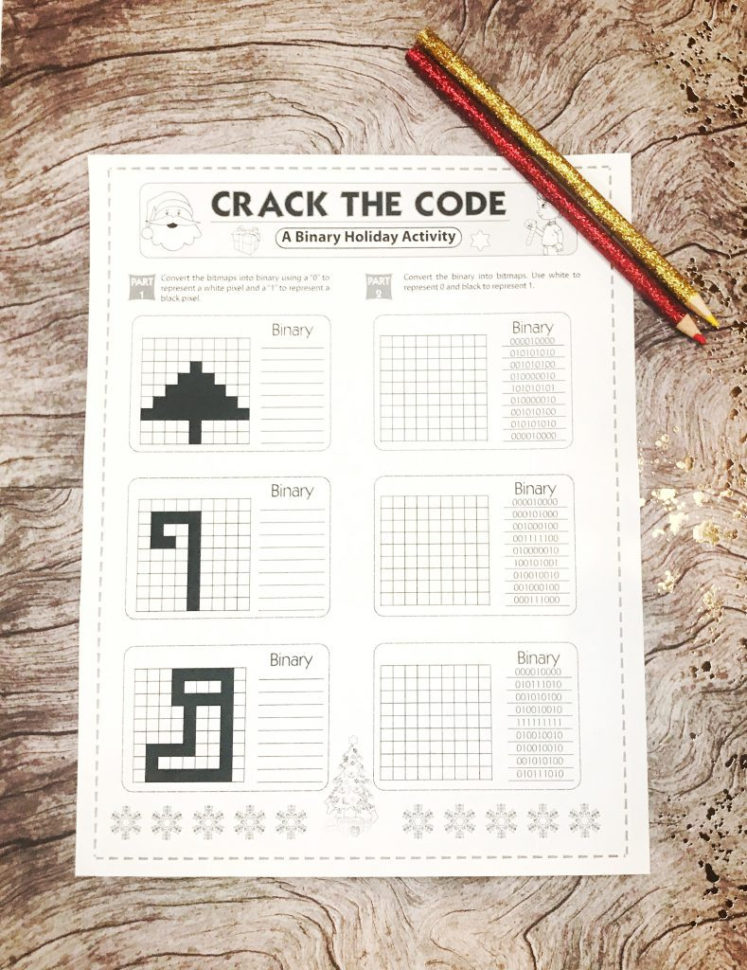 Free Binary Numbers Worksheets For The Classroom