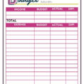 Free Budget Worksheets  Single Moms Income