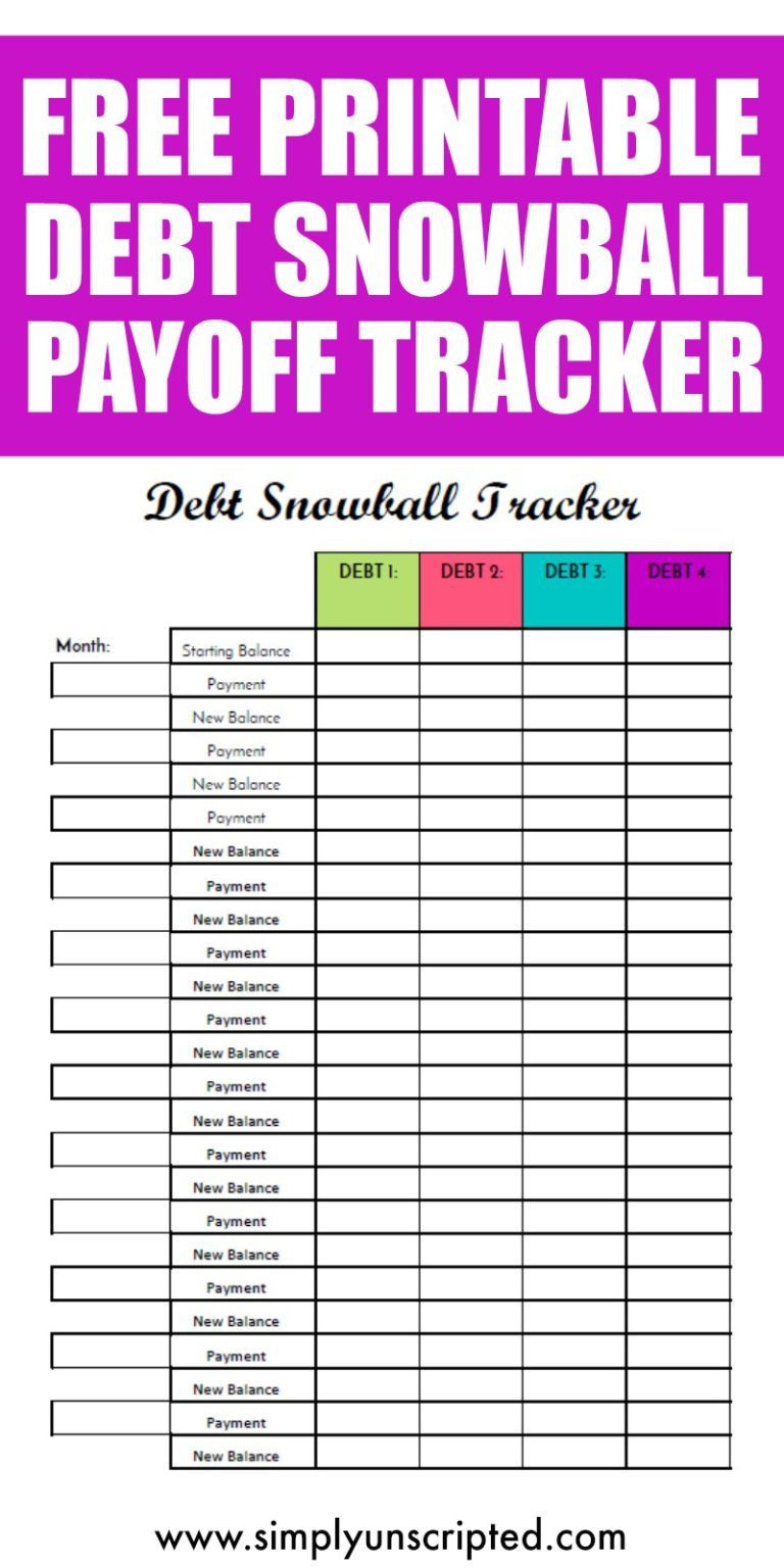 Free Debt Tracker Spreadsheet Budget Spreadsheet Excel