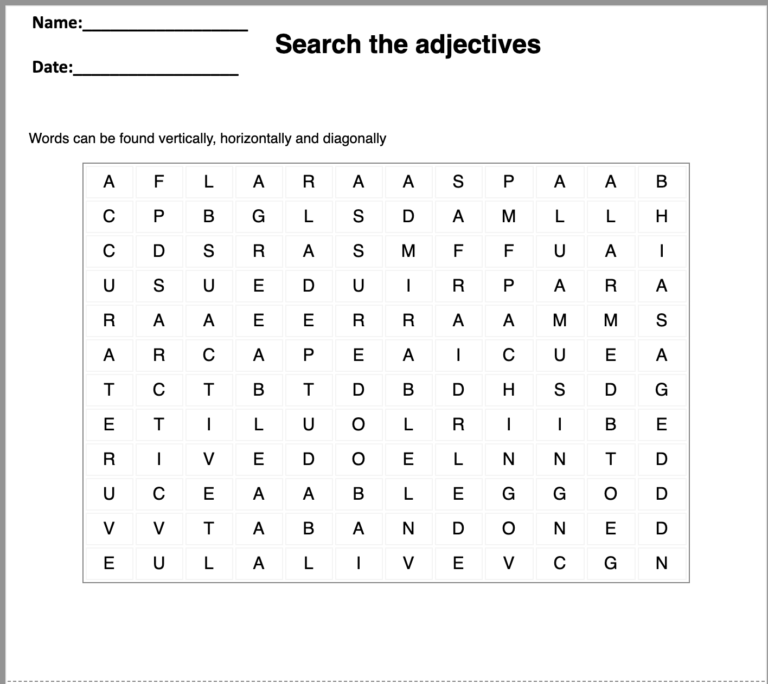 Free English Worksheet Generators For Teachers And Parents — db-excel.com