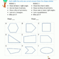 Free Geometry Worksheets 2Nd Grade Geometry Riddles