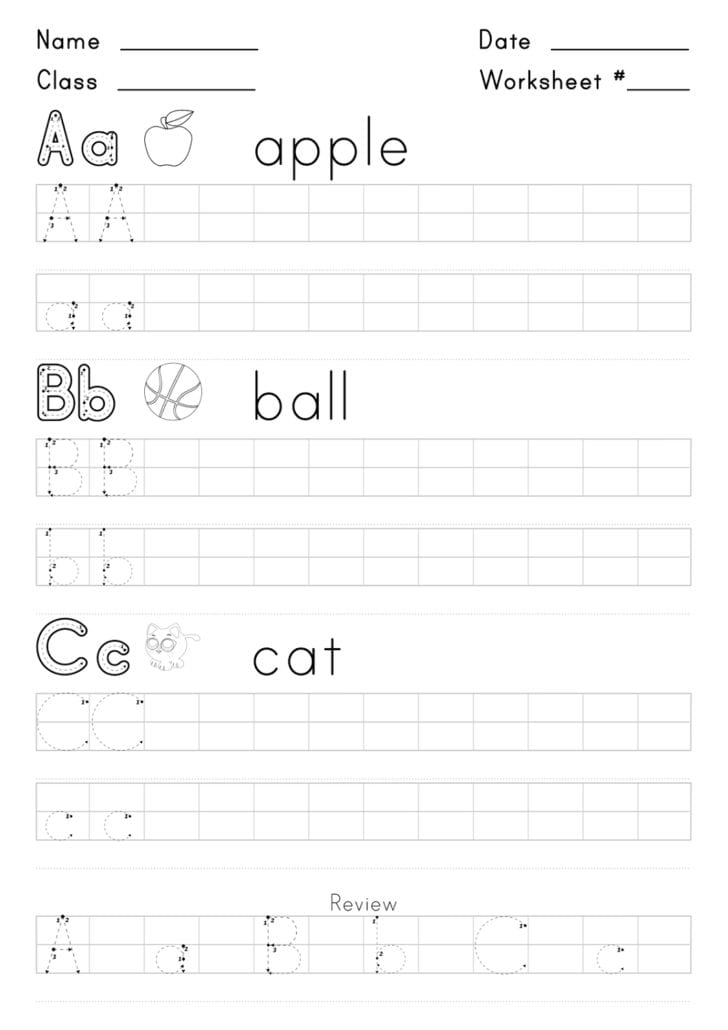 Free Handwriting Worksheets For Kids Activity Shelter — db-excel.com