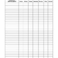Free Income And Expense Worksheet For Small Business