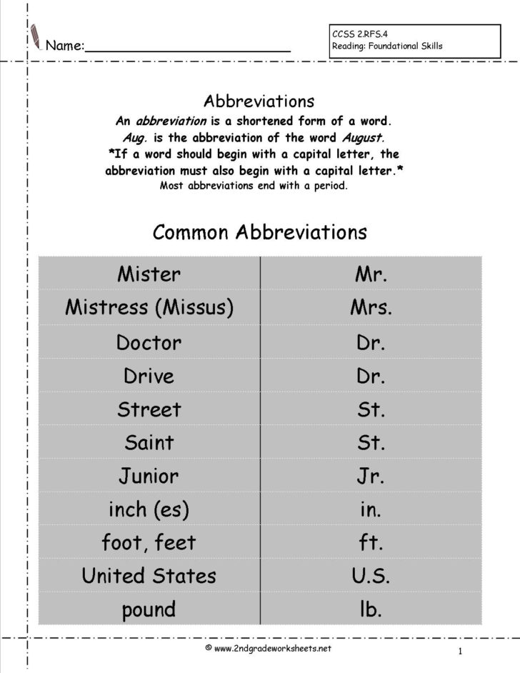 Common Core Grammar Worksheets — db-excel.com