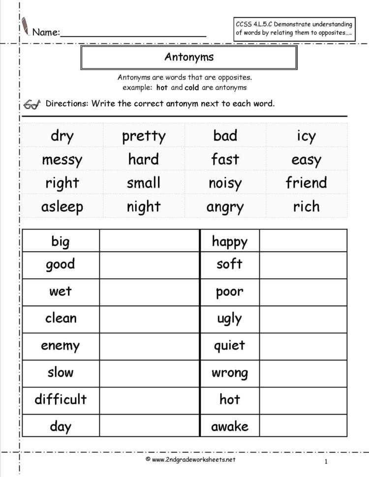 Free Languagegrammar Worksheets And Printouts
