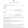 Free Maryland Revocable Living Trust Form  Pdf  Word