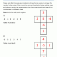 Free Math Puzzles 4Th Grade