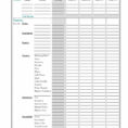 Free Monthly Budget Spreadsheet Worksheet Pdfintables