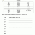Free Place Value Worksheets  Reading And Writing 3 Digit Numbers