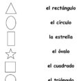 Free Preschool Spanish Shapes Matching Worksheets Supplyme