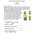 Free Printable 2Nd Grade Comprehension Worksheets Fresh