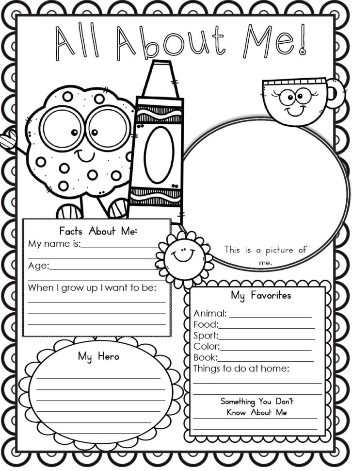 Free Printable All About Me Worksheet  Modern Homeschool Family
