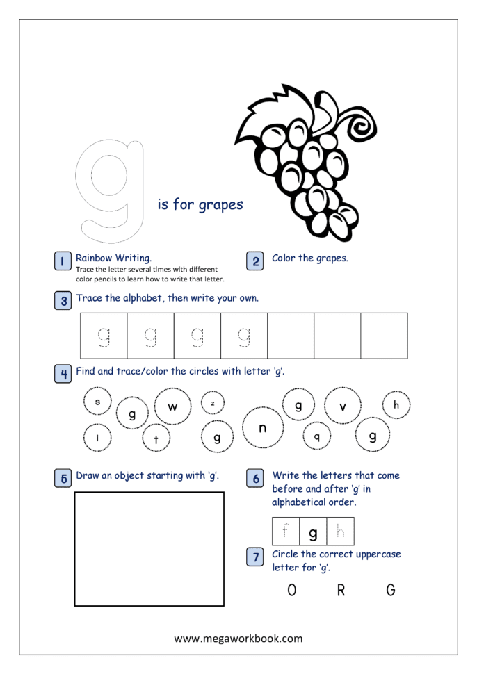 Free Printable Alphabet Recognition Worksheets For Small