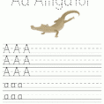 Free Printable Alphabet Worksheets Letters Aa Through Ee  Animal Jr