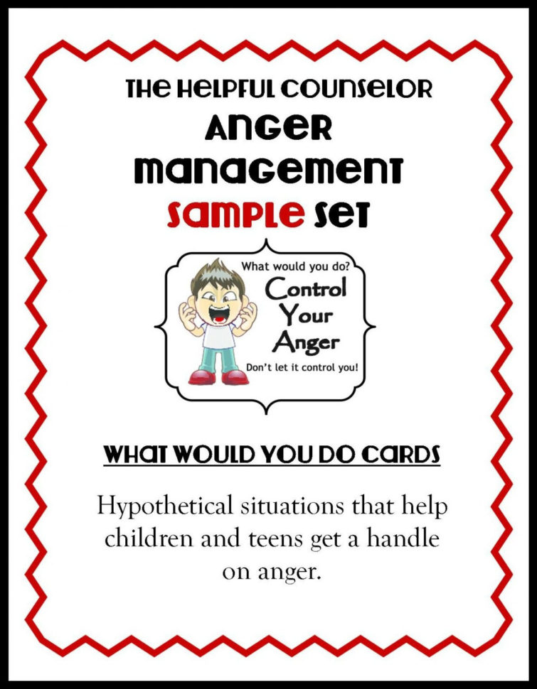 Free Printable Anger Management Activities  Free Printable