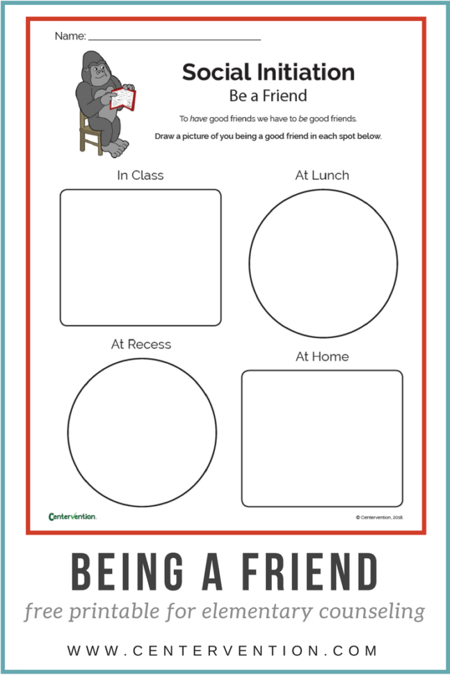 Free Printable Autism Math Worksheets Social Emotional