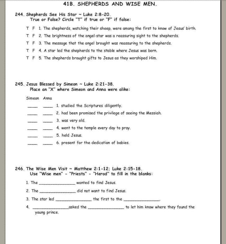 Study Worksheets Free Printable Bible Study Lessons With Questions And Answers Pdf