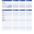 Free Printable Budget Worksheet Pdf For Business Single