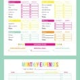 Free Printable Budget Worksheets 87 Images In Collection