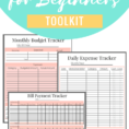 Free Printable Budget Worksheets For Students College Excel