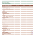 Free Printable Complex Budget Planner Pdf Download