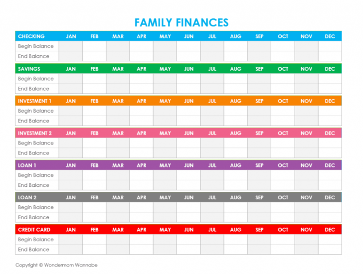 Budget Helper Worksheet Printable