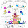 Free Printable Family Tree Coloring Page  Skip To My Lou