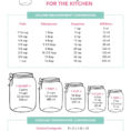 Free Printable Kitchen Conversion Chart  I Heart Naptime