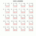Free Printable Math Worksheets For 5Th Grade Multiplication