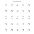 Free Printable Multiplication Worksheets For 4Th Grade Grade