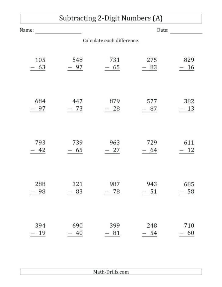 Multiply Using Partial Products 4Th Grade Worksheets