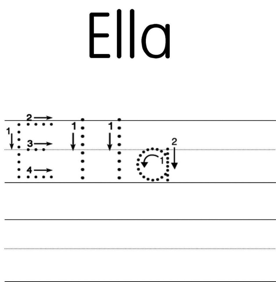 Free Printable Name Tracing Worksheets 77 Images In