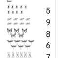 Free Printable Number Matching Worksheets For Kindergarten