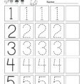 Free Printable Pre K Handwriting Worksheets Preschool Math