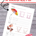 Free Printable Preschool Alphabet Worksheets  The Relaxed Homeschool
