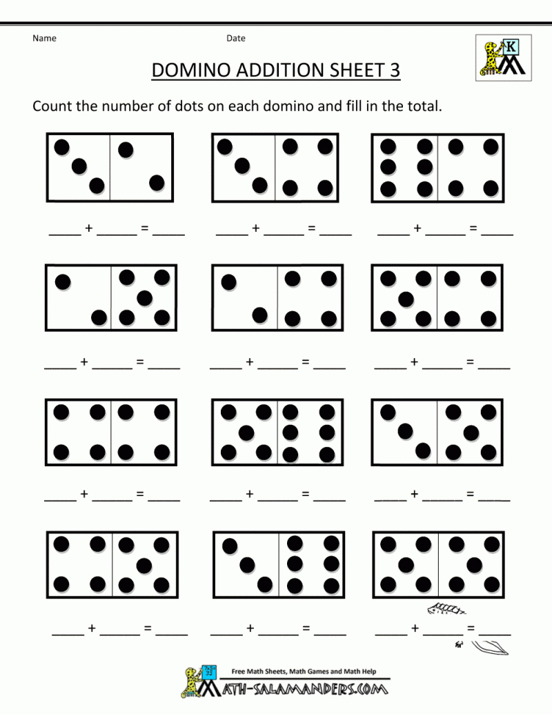 Free Printable Preschool Math Worksheets Lobo Black — db-excel.com