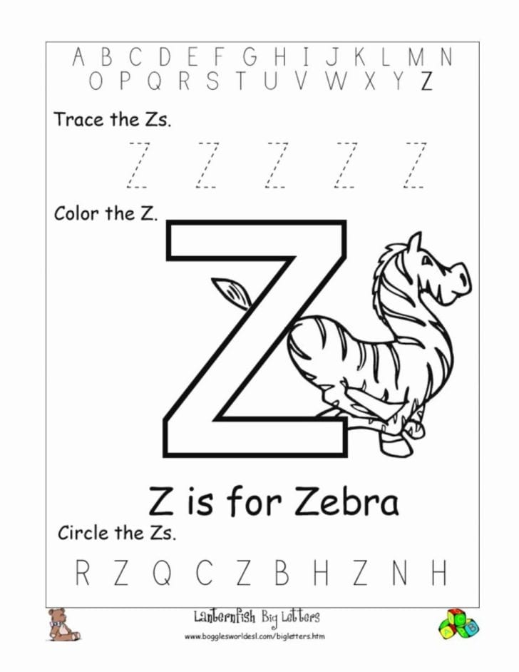 Free Printable Preschool Worksheets Tracing Letters