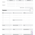 Free Printable Simple Monthly Budget  Pdf Download