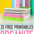 Free Printables Get Organized  Written Reality