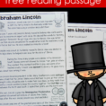 Free Reading Passage Abraham Lincoln For Kids  The