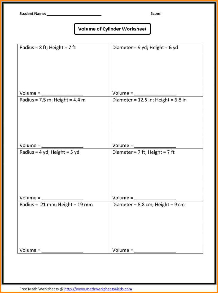 Sixth Grade Worksheets