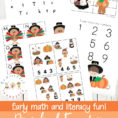Free Thanksgiving Printable Activities For Preschoolers