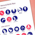 Free Visual Birth Plan  That Nurses Won't Scoff At